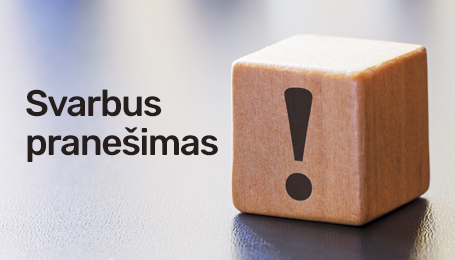 Sąlygų pasikeitimas