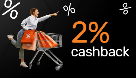 Juodasis penktadienis - geriausias laikas susigrąžinti 2 % nuo cashback pinigų sumos!