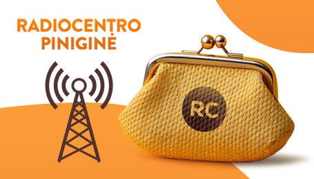 Laimėk grynųjų pinigų su žaidimu „Radiocentro piniginė“