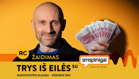 Valio! Pristatome žaidimą su „Radiocentru