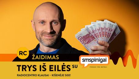 Valio! Ir vėl žaidžiame su „Radiocentru“!