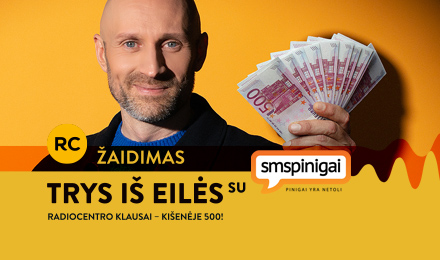 Valio! Ir vėl žaidžiame su „Radiocentru“!