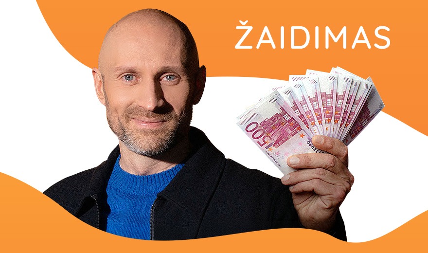 Laimėk 100 arba 500 € su RADIOCENTRU